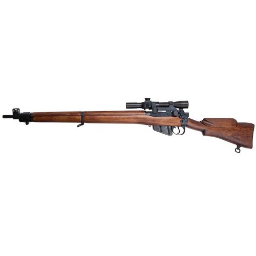 Ares Lee Enfield No.4 MK1 Sniper WWII (Wood & Steel), The era of World War II has been a mainstay in film and TV for decades